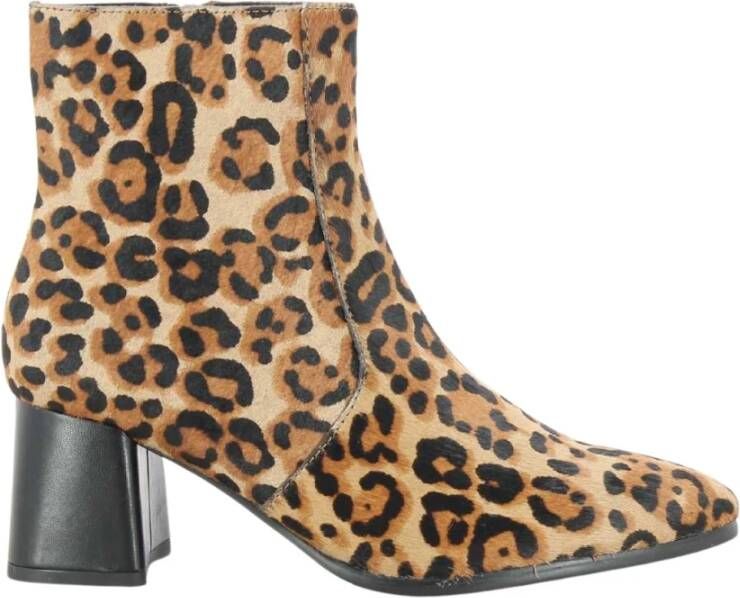 Regarde Le Ciel Cognac Leren Damesschoenen Millie