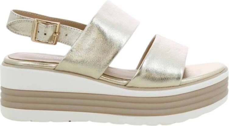 Regarde le Ciel Gouden Damesschoenen Sheyla-02 Gray Dames