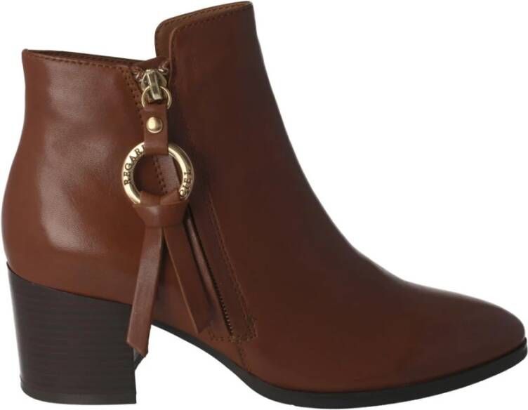 Regarde le Ciel Heeled Boots Brown Dames