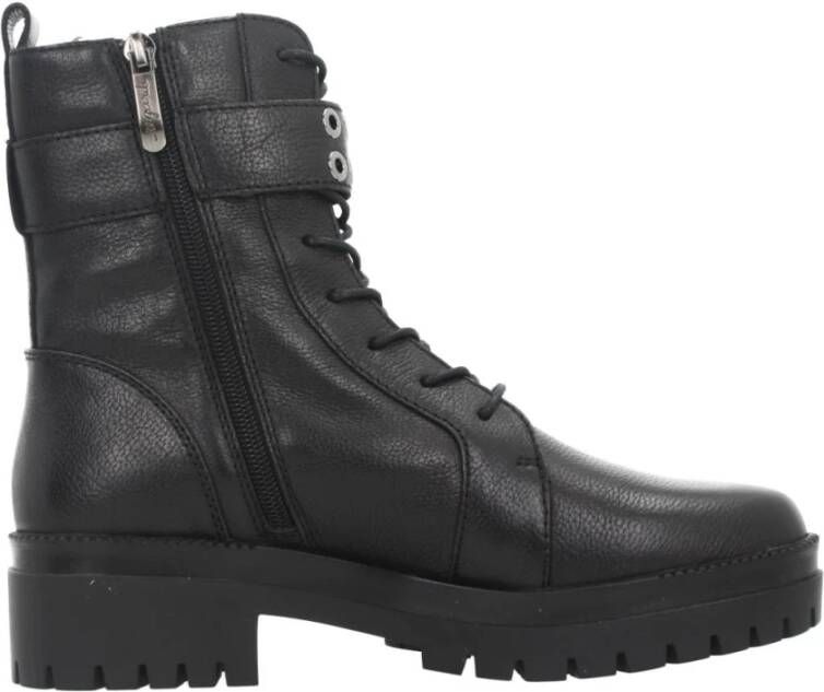 Regarde le Ciel Lace-up Boots Black Dames