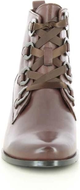 Regarde Le Ciel Cognac Leren Damesschoenen Jolene