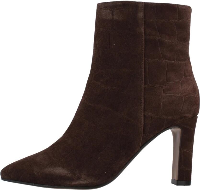 Regarde Le Ciel Faby 01 7943 TDM Nette Enkellaarzen Bruin Suede Dames Bruin