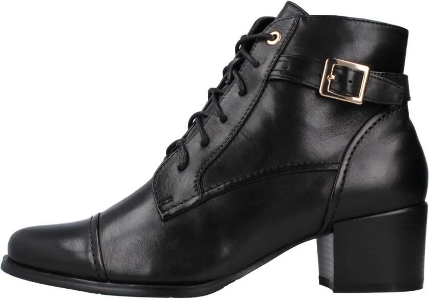 Regarde Le Ciel JOLENE-04 Volwassenen VeterlaarzenHoge sneakersDames veterschoenenHalf-hoge schoenen Zwart - Foto 3