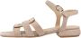 Regarde le Ciel Stijlvolle Platte Sandalen voor Vrouwen Beige Dames - Thumbnail 2