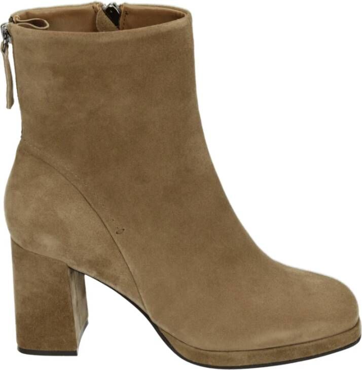 Regarde Le Ciel Taupe Suède Westernlaars Analisa-F24-02