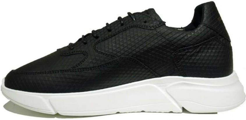 Rehab Hedley Triangle Lage sneakers Leren Sneaker Heren Zwart - Foto 7