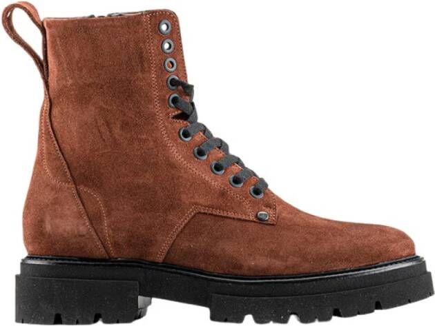 Rehab Footwear Keet Suède | Hoge bruin zwarte boots