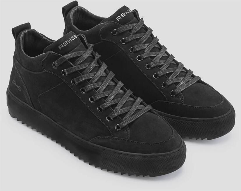 Rehab Casual Sneakers Craig Zwart Nubuck - Foto 4