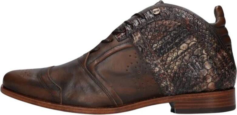 Rehab Stijlvolle Heren Leren Schoenen Kurt II Multicolor Heren - Foto 2