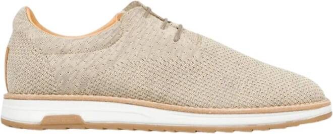 Rehab Stijlvolle Veter Schoenen 1912606114 Nolan Beige Heren