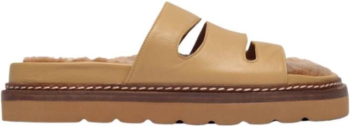 Rejina Pyo Sliders Beige Dames