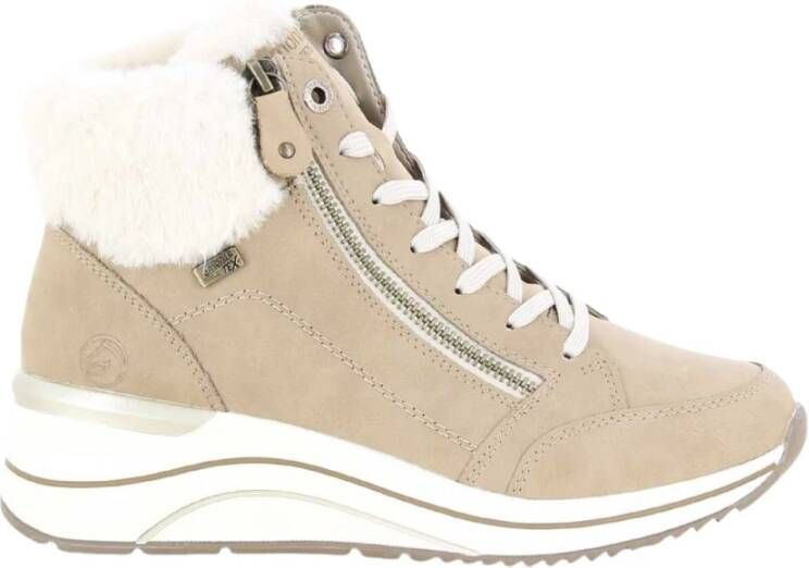 Remonte Beige Damesschoenen Stijlvol Model