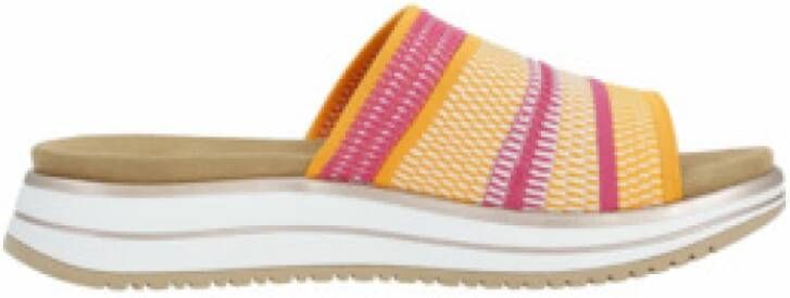 Remonte Slippers sleehak zomerschoen slippers met praktische elastische rand