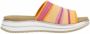 Remonte Slippers sleehak zomerschoen slippers met praktische elastische rand - Thumbnail 1