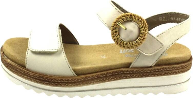 Remonte Beige Stijlvolle Sandalen