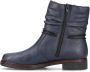 Rieker Korte Laars 75160 14 Blauw Warme Voering 6½ - Thumbnail 2
