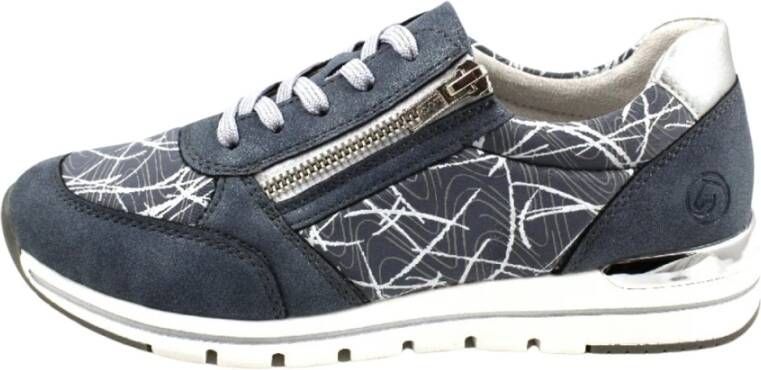 Remonte Blauwe Sneakers Blue Heren