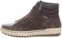 Remonte Veterschoenen platform lace-up ankle boots in crash look - Thumbnail 2