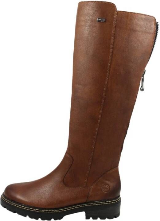 Remonte Laarzen blokhak business schoen lange laarzen met rits aan de binnenkant - Foto 2