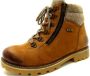 Remonte Winterlaarzen blokhak outdoorschoen veterschoen in trendy bergbeklimmer-look - Thumbnail 1