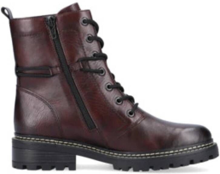 Remonte Stijlvolle veterschoenen voor koud weer Brown Dames