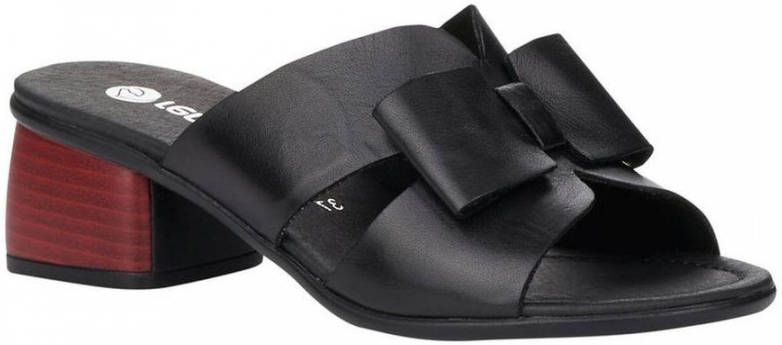 Remonte Casual Middle Heel Slippers Zwart Dames