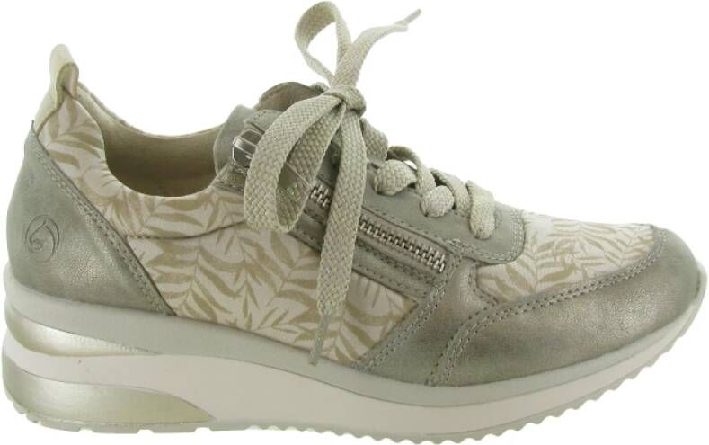 Remonte Gouden Bladeren Sneaker Multicolor Dames - Foto 4