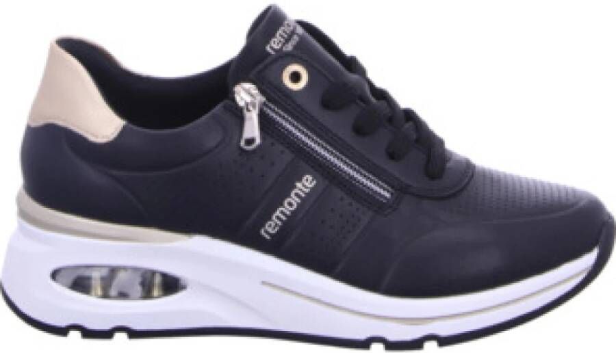 Remonte Casual Veterschoenen voor Heren in Zwart