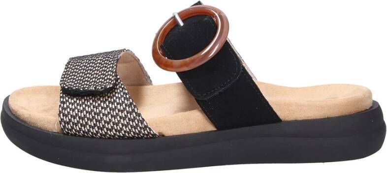 Remonte Comfortabele sandalen van zacht nubuckleer
