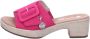 Remonte Slippers ELLE-Collection blokhak zomerschoen slippers decoratieve gesp elle-collectie - Thumbnail 1