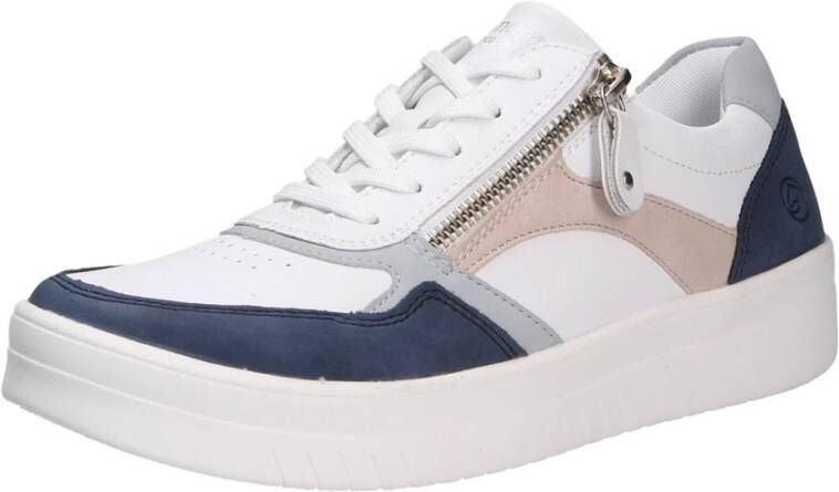 Remonte Plateausneakers vrijetijdsschoen lage schoen veterschoen in smalle vorm