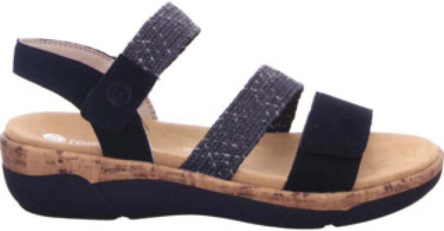 Remonte Sleehaksandaaltjes bandjessandaal comfortabele schoen zomerschoen met zacht voetbed - Foto 3