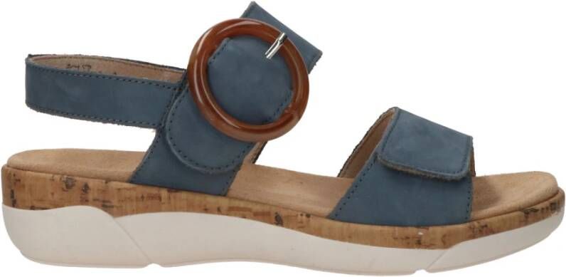 Remonte Dorndorf comfort sandaal Blauw Dames
