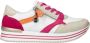 Remonte Lente Sneaker met Roze en Oranje Accenten Multicolor Heren - Thumbnail 10