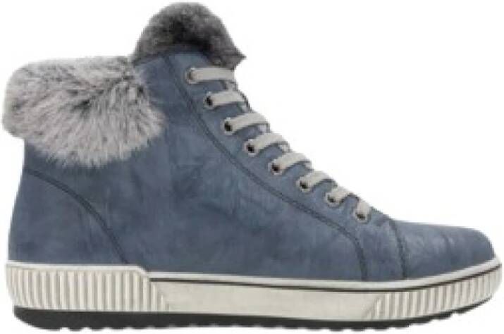 Remonte Winterlaarzen plateau outdoorschoen veterschoenen met waterafstotende tex-membraan