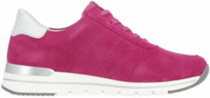Remonte Sneakers met sleehak met praktische verwisselbare binnenzool vrijetijdsschoen halfschoen veterschoen