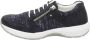 Remonte Navy Sneakers met Zilveren Accenten Blue Dames - Thumbnail 1