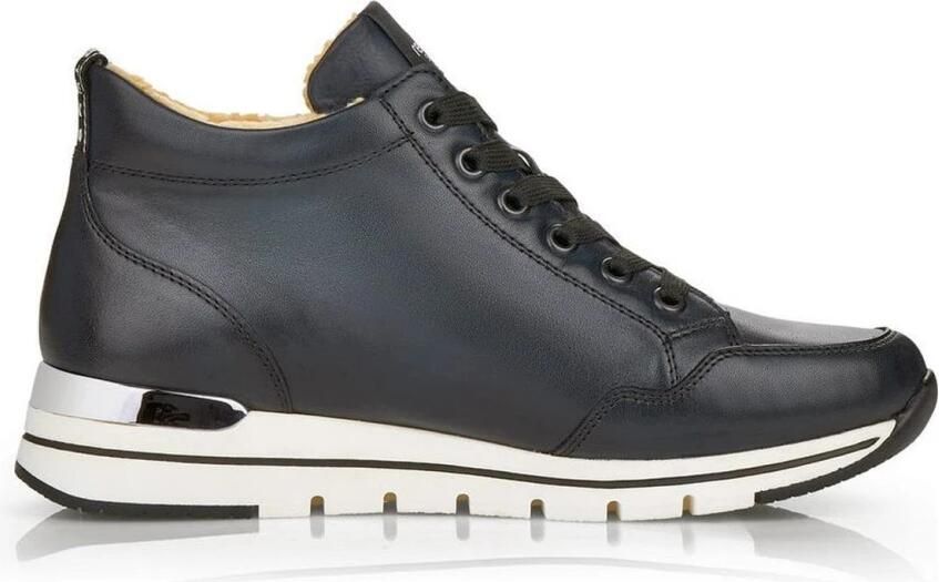 Remonte blue casual closed booties Blauw Dames