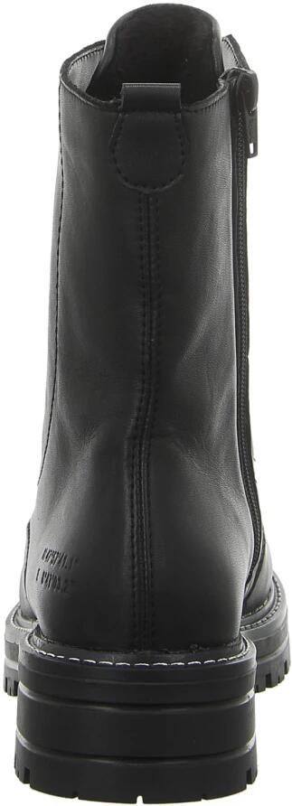 Remonte Veterlaarsjes blokhak veterschoenen chunky boots met contrast-raamstiksels - Foto 4