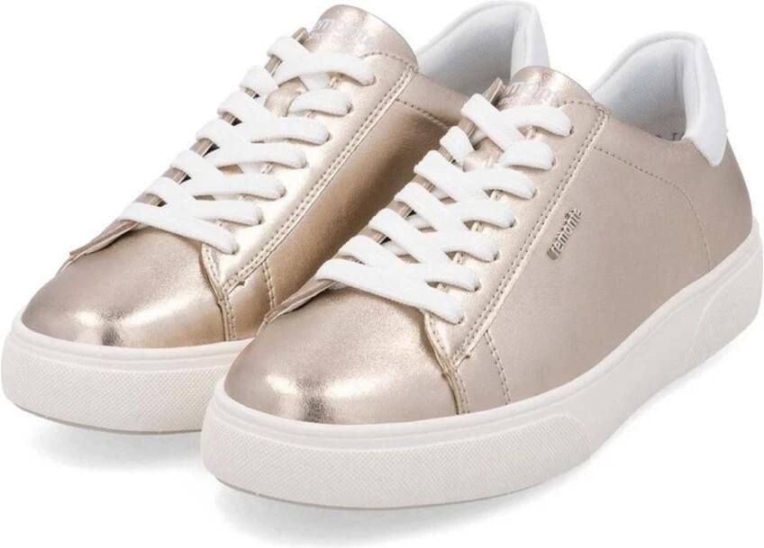 Remonte Plateausneakers veterschoen vrijetijdsschoen lage schoen met contrastafwerking - Foto 4