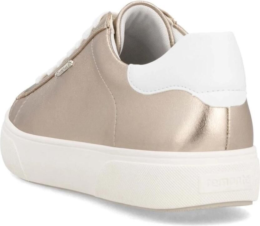 Remonte Plateausneakers veterschoen vrijetijdsschoen lage schoen met contrastafwerking - Foto 3