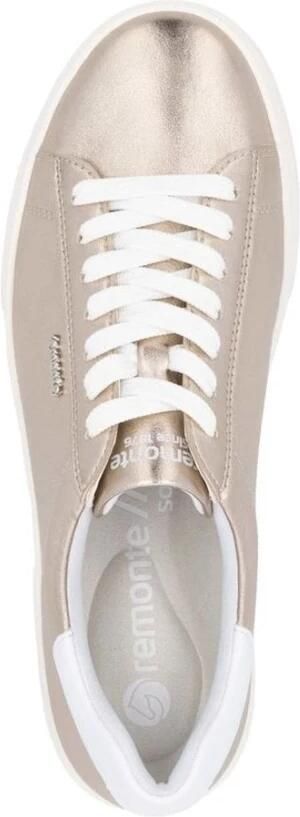 Remonte Plateausneakers veterschoen vrijetijdsschoen lage schoen met contrastafwerking - Foto 9