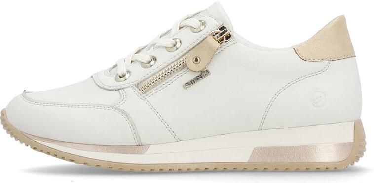 Remonte Sneakers met sleehak vrijetijdsschoen lage schoen veterschoen in smalle vorm - Foto 6