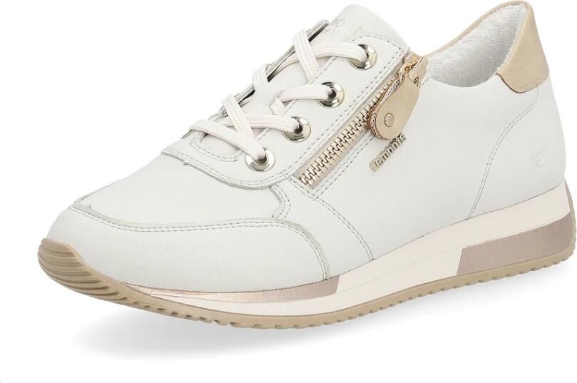 Remonte Sneakers met sleehak vrijetijdsschoen lage schoen veterschoen in smalle vorm - Foto 5