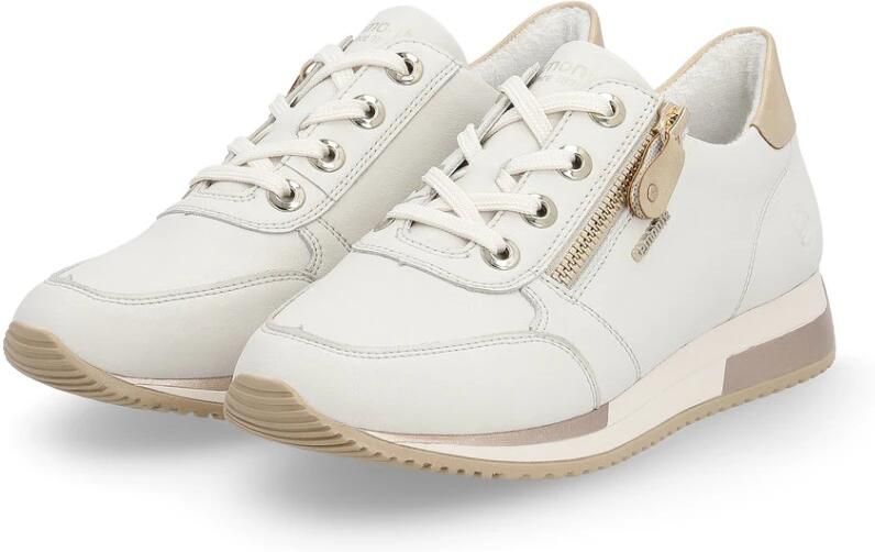 Remonte Sneakers met sleehak vrijetijdsschoen lage schoen veterschoen in smalle vorm - Foto 6