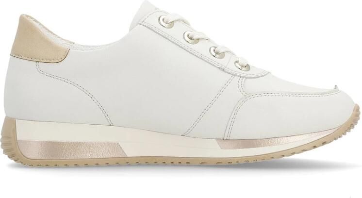 Remonte Sneakers met sleehak vrijetijdsschoen lage schoen veterschoen in smalle vorm - Foto 7