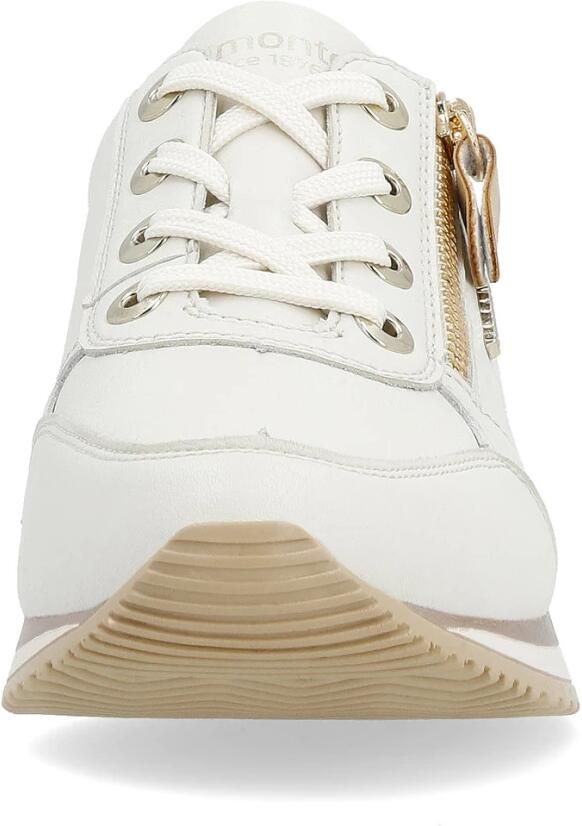 Remonte Sneakers met sleehak vrijetijdsschoen lage schoen veterschoen in smalle vorm - Foto 4