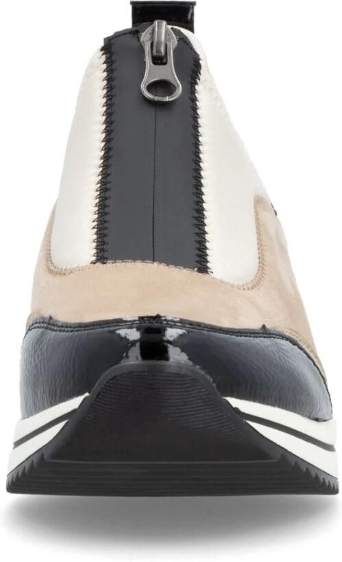 Remonte Slip-on sneakers Elisabeth Hurley-Collection wedge sneaker slipper instapschoen vrijetijdsschoen vegan