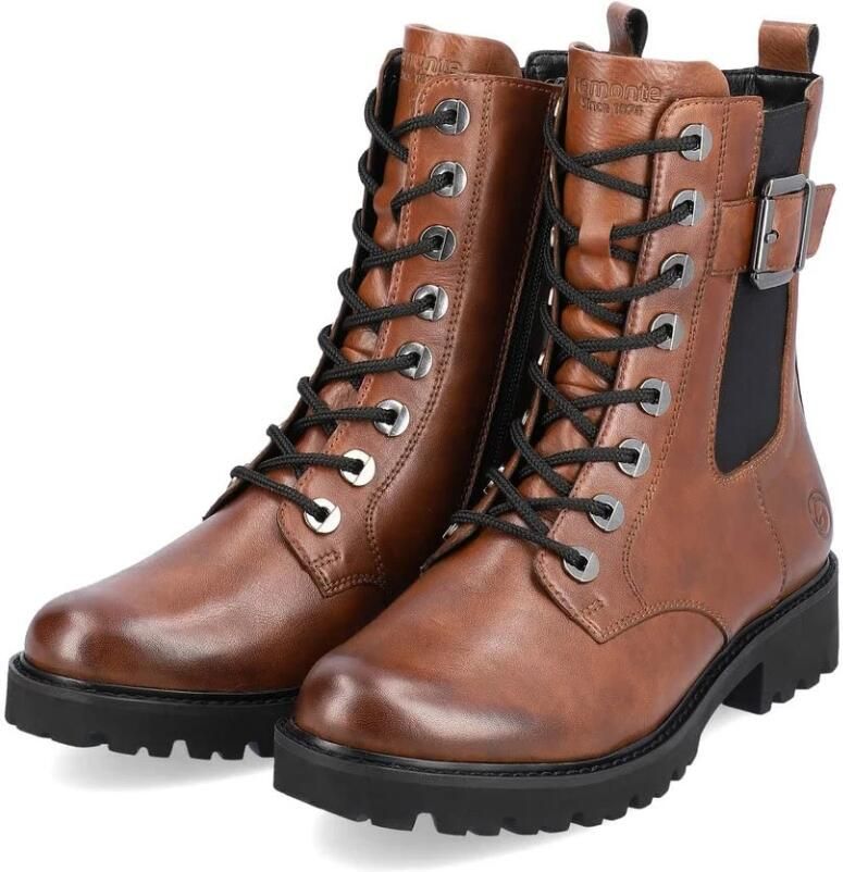 Remonte Veterschoenen Hoog Veterschoenen Hoog Cognac - Foto 6