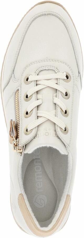 Remonte Sneakers met sleehak vrijetijdsschoen lage schoen veterschoen in smalle vorm - Foto 3